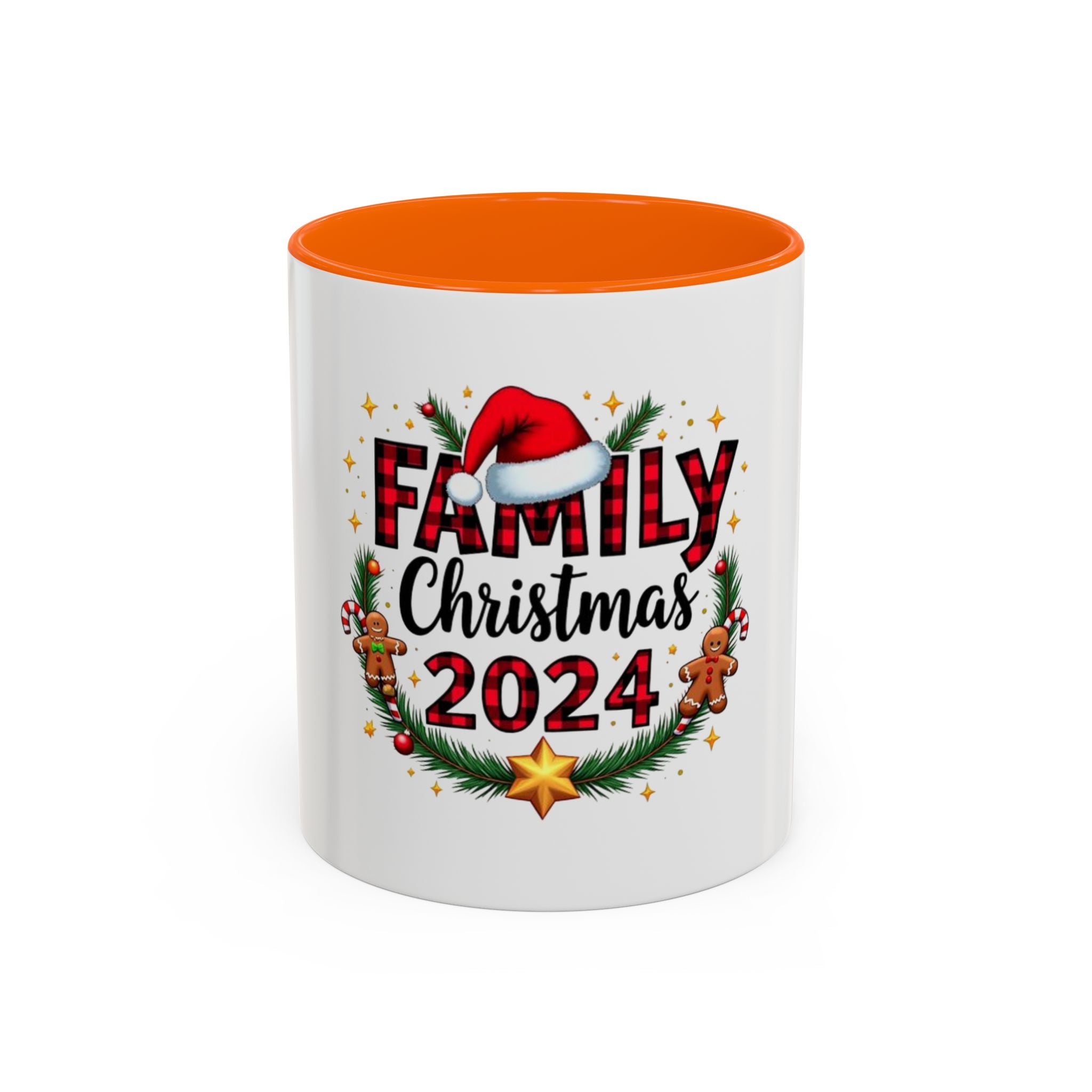 Tasse de Noël famille  en ceramic  Mug (11, 15oz) Mug (11, 15oz)