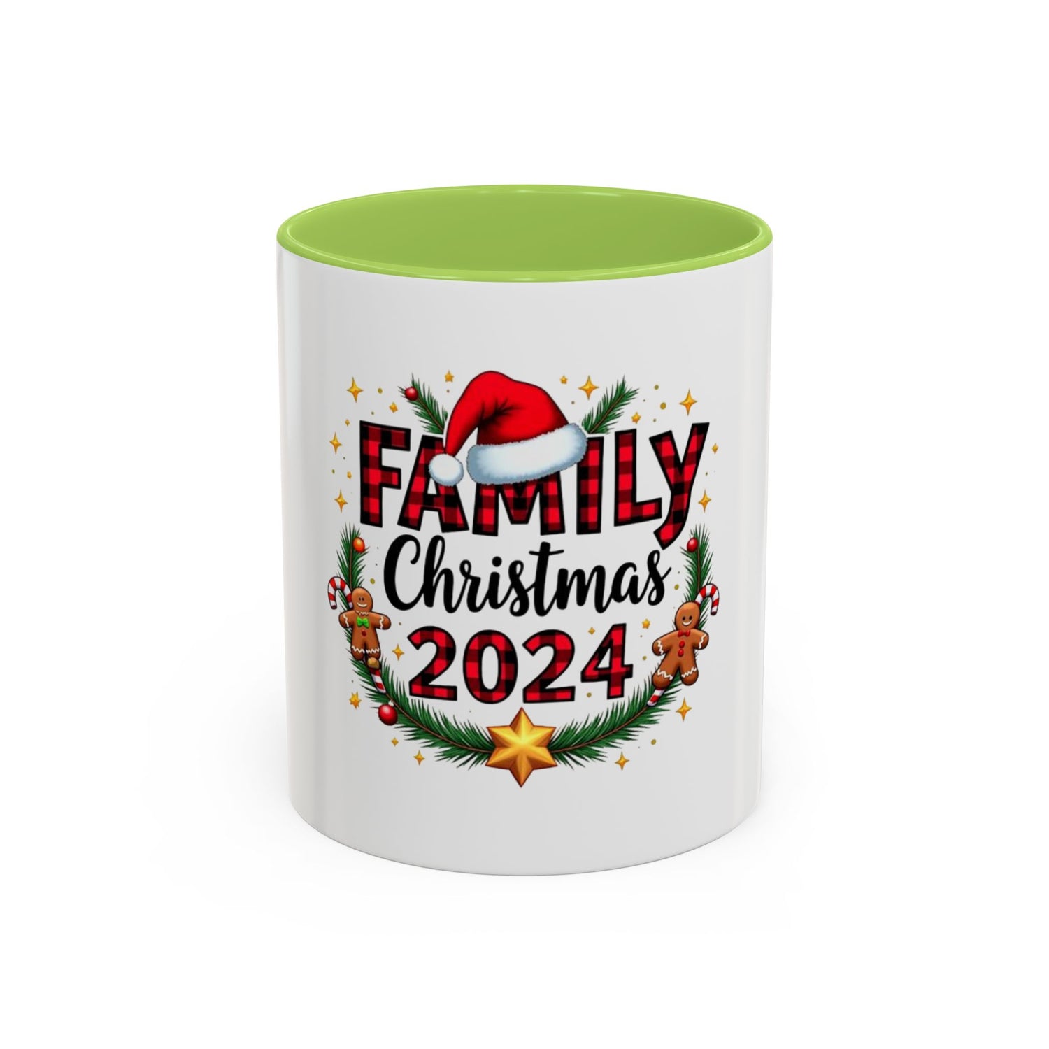 Tasse de Noël famille  en ceramic  Mug (11, 15oz) Mug (11, 15oz)