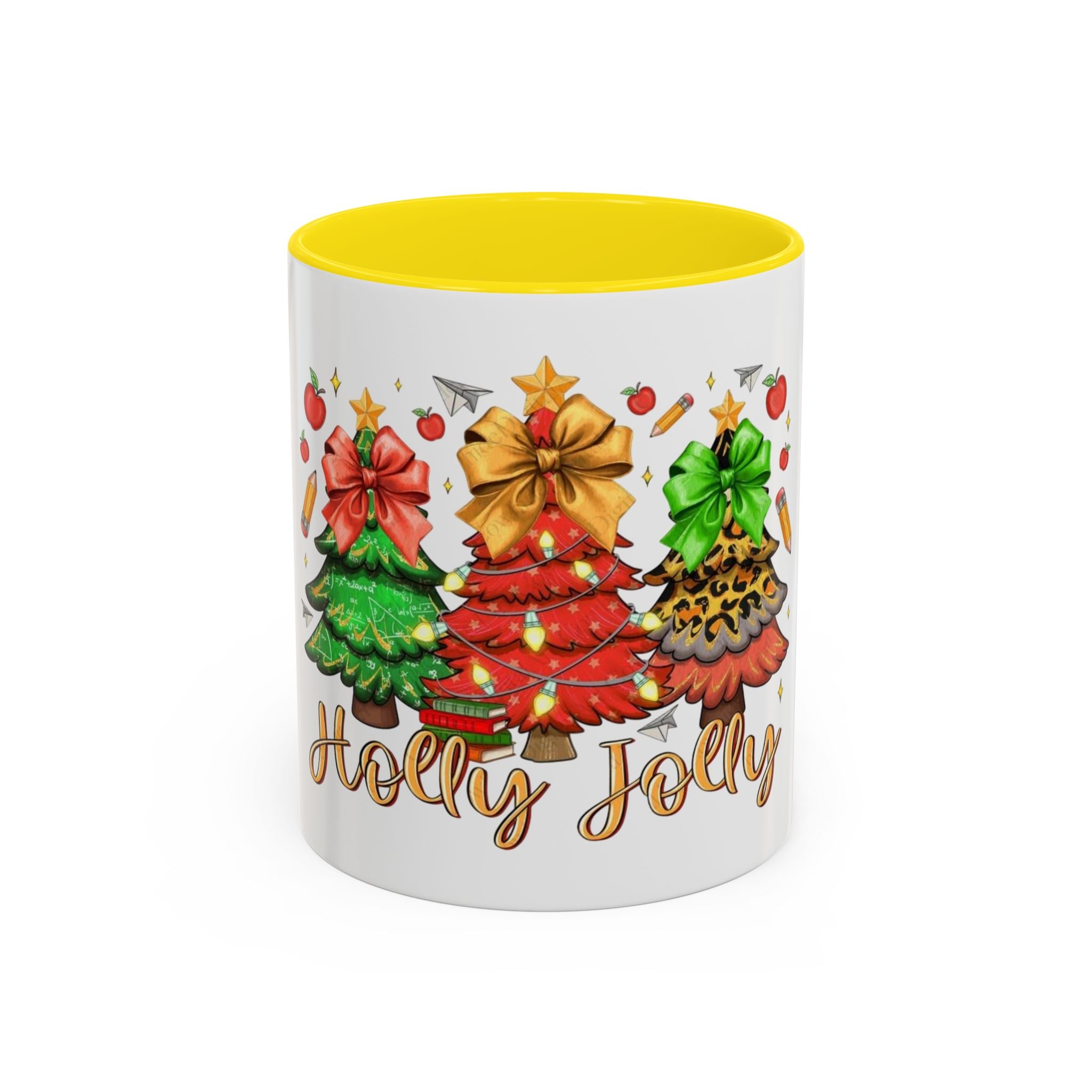 Tasse de Noël en ceramic  Mug  accentué(11, 15oz)