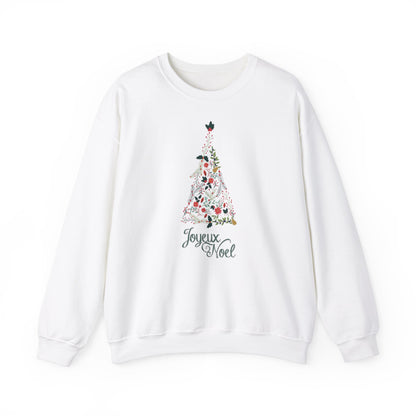 Pull à col rond avec arbres de Noël, chemise de Noël pour unisex , t-shirt joyeux Noël, pull pour Noël