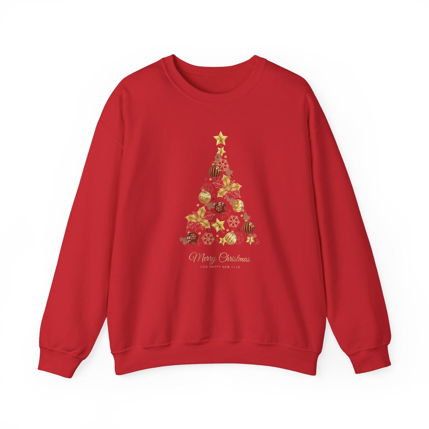 Pull à col rond avec arbres de Noël, chemise de Noël pour femme, t-shirt joyeux Noël, pull pour Noël