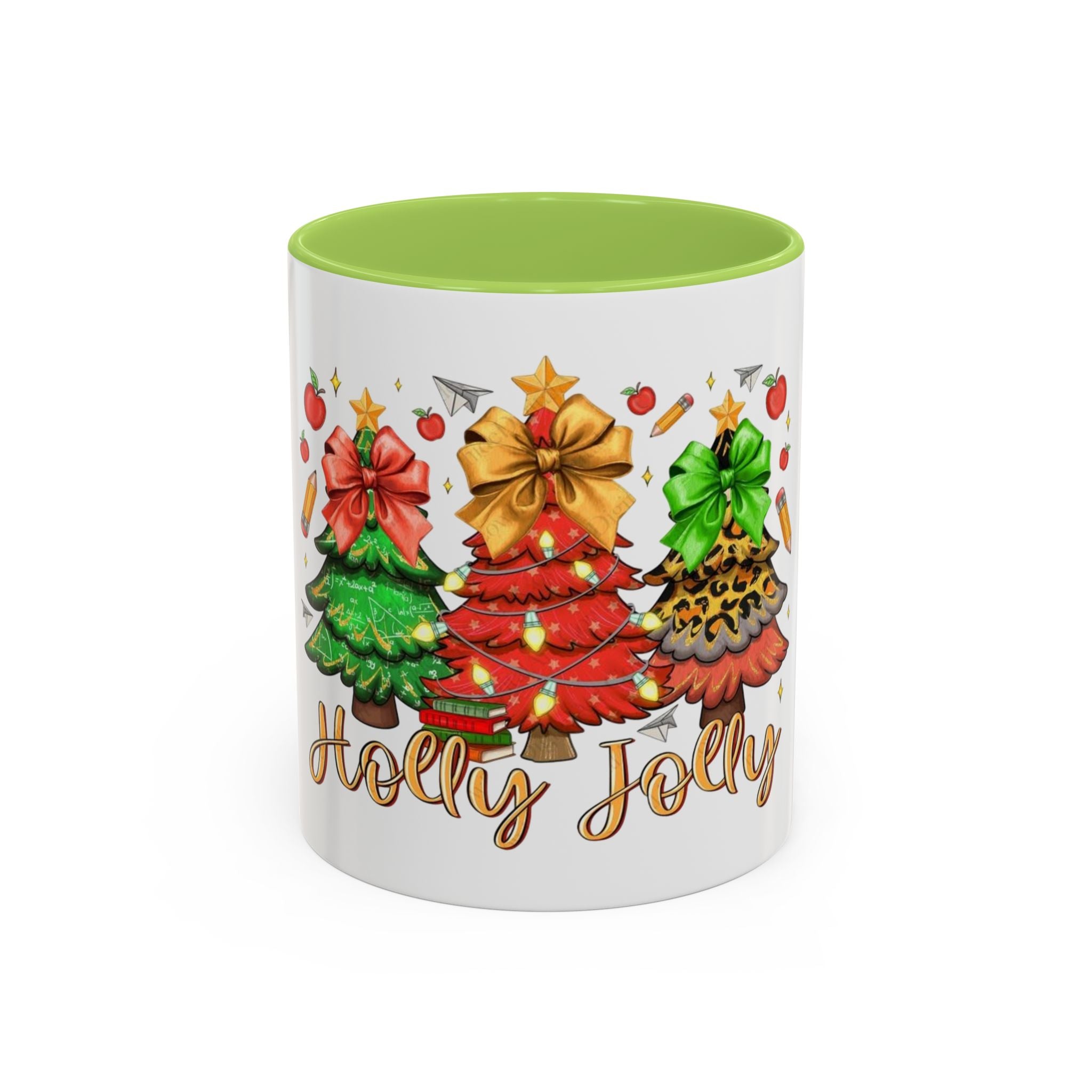 Tasse de Noël en ceramic  Mug  accentué(11, 15oz)