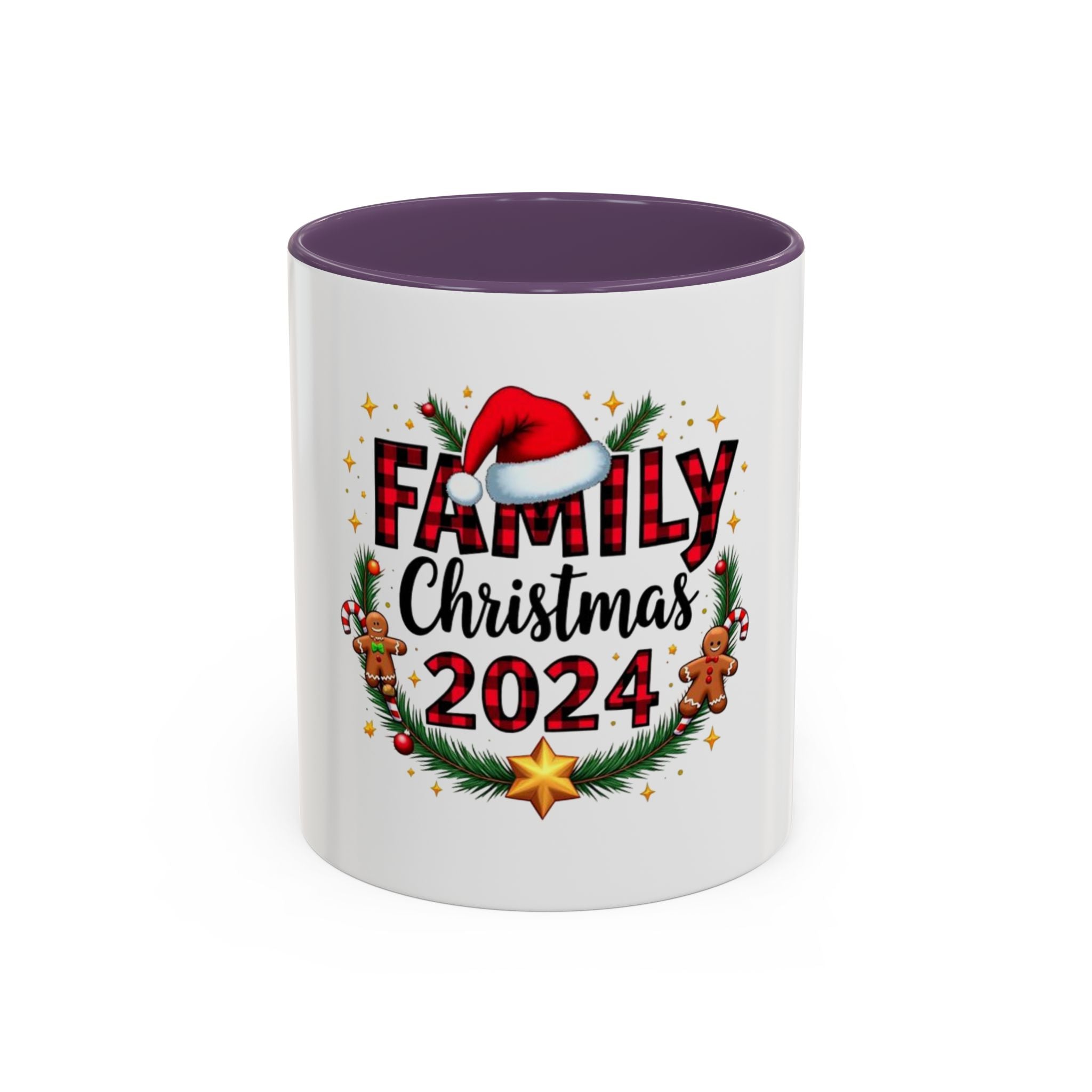 Tasse de Noël famille  en ceramic  Mug (11, 15oz) Mug (11, 15oz)