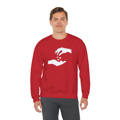 Sweatshirt  Unisexe Confortable hands love