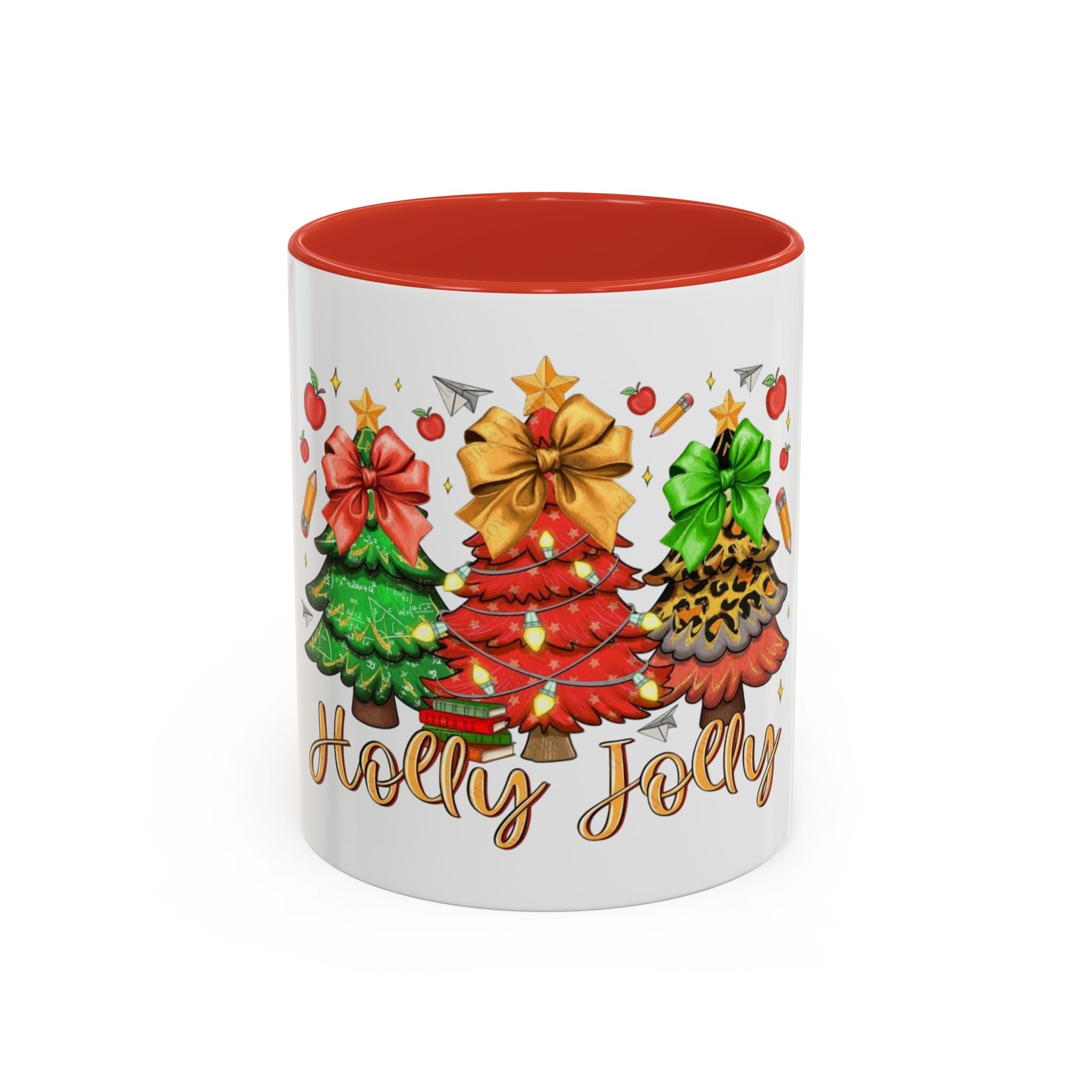 Tasse de Noël en ceramic  Mug  accentué(11, 15oz)