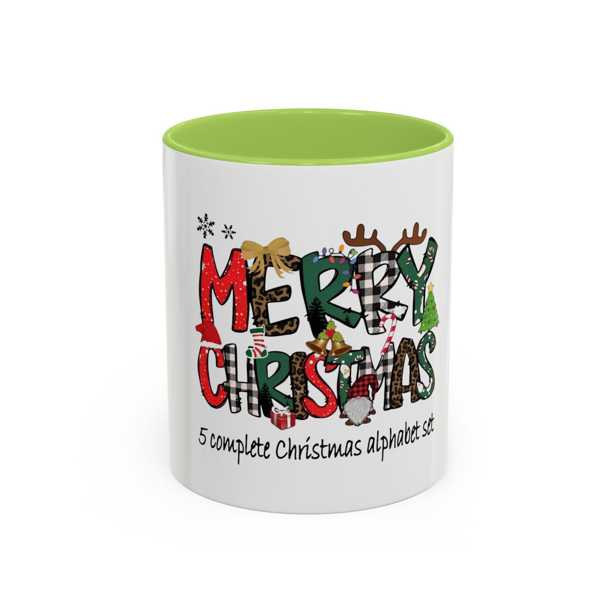 Mug céramique accentué Merry christmas