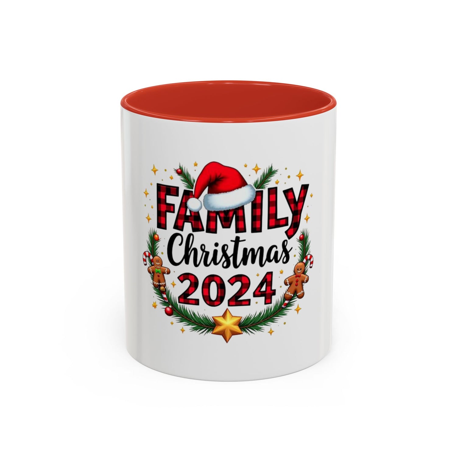 Tasse de Noël famille  en ceramic  Mug (11, 15oz) Mug (11, 15oz)