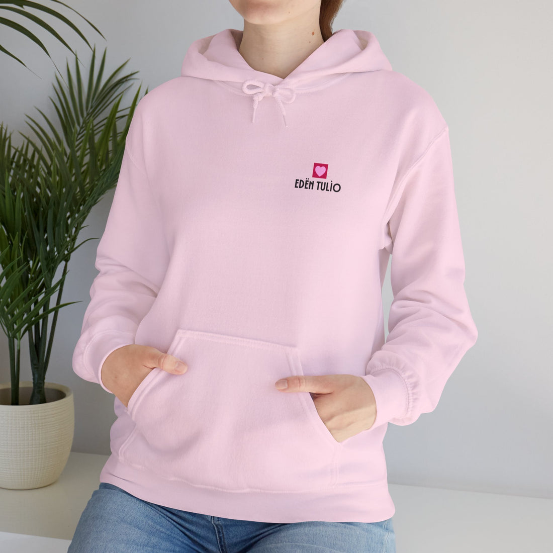 Sweat-shirt à Capuche ET  Unisexe en Mélange Épais