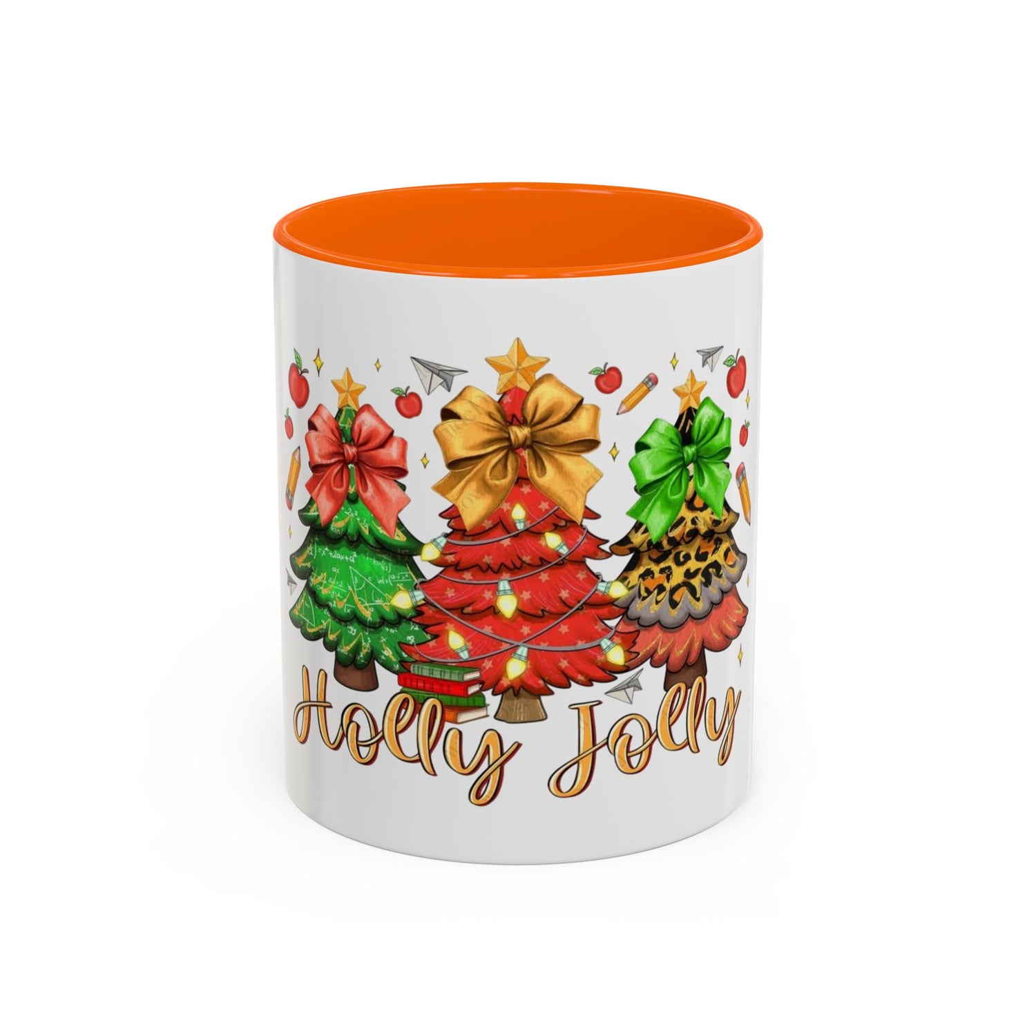 Tasse de Noël en ceramic  Mug  accentué(11, 15oz)