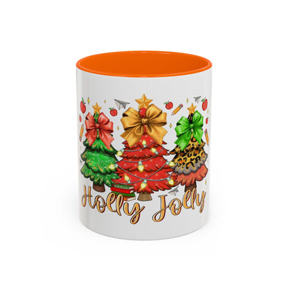 Tasse de Noël en ceramic  Mug  accentué(11, 15oz)