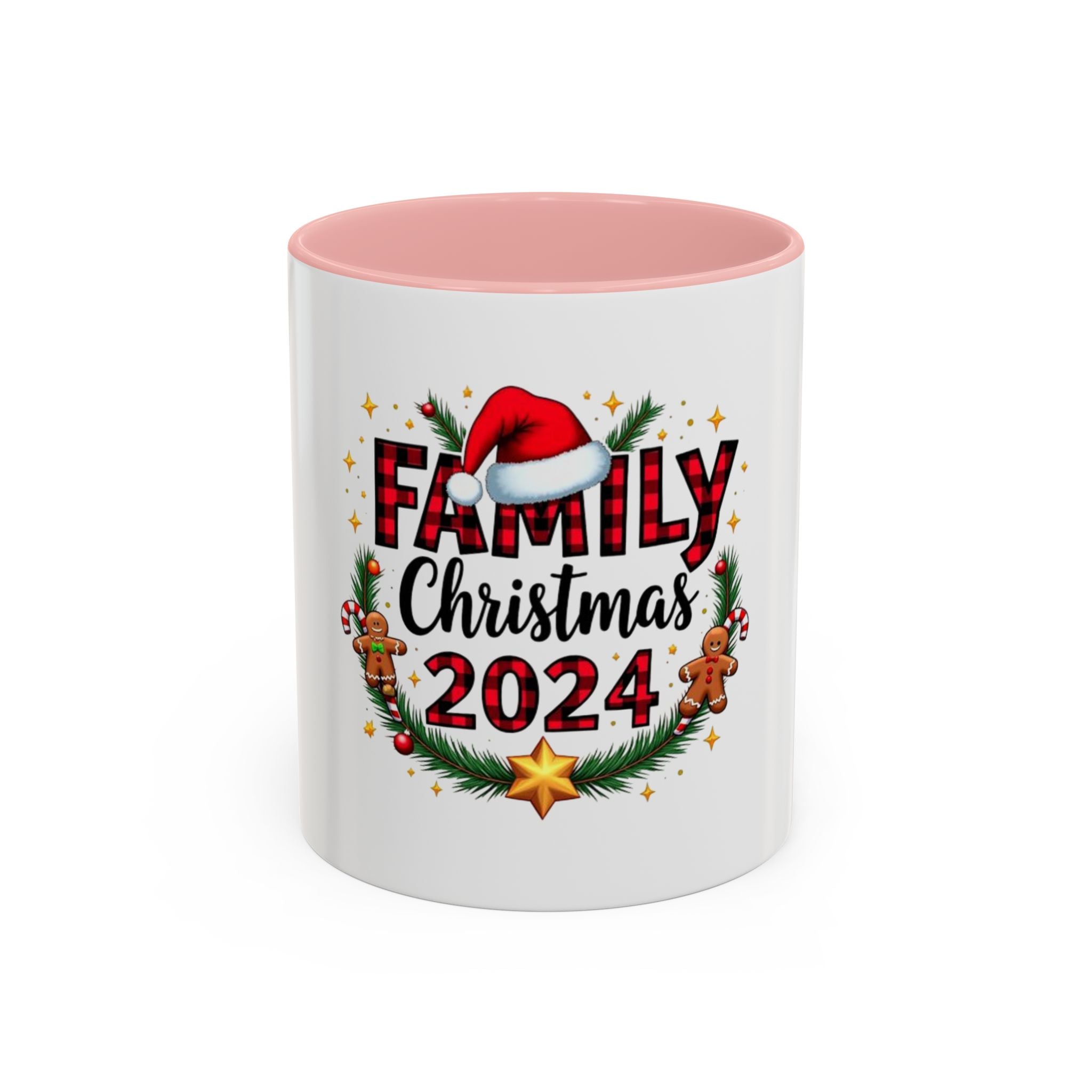 Tasse de Noël famille  en ceramic  Mug (11, 15oz) Mug (11, 15oz)