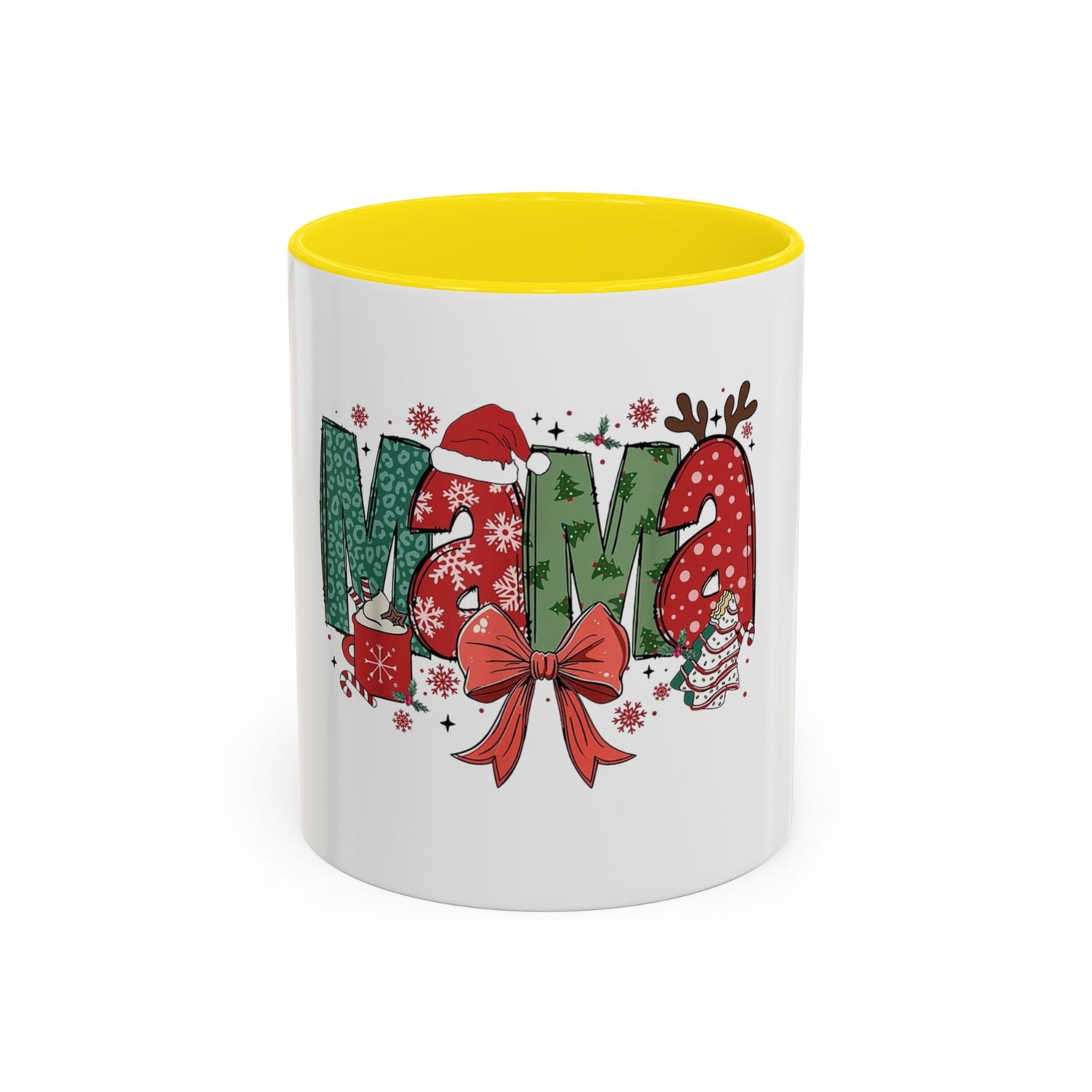 Tasse de Noël maman en ceramic  Mug (11, 15oz)