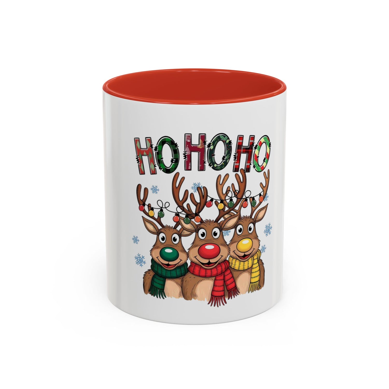 Tasse de Noël en ceramic accentué