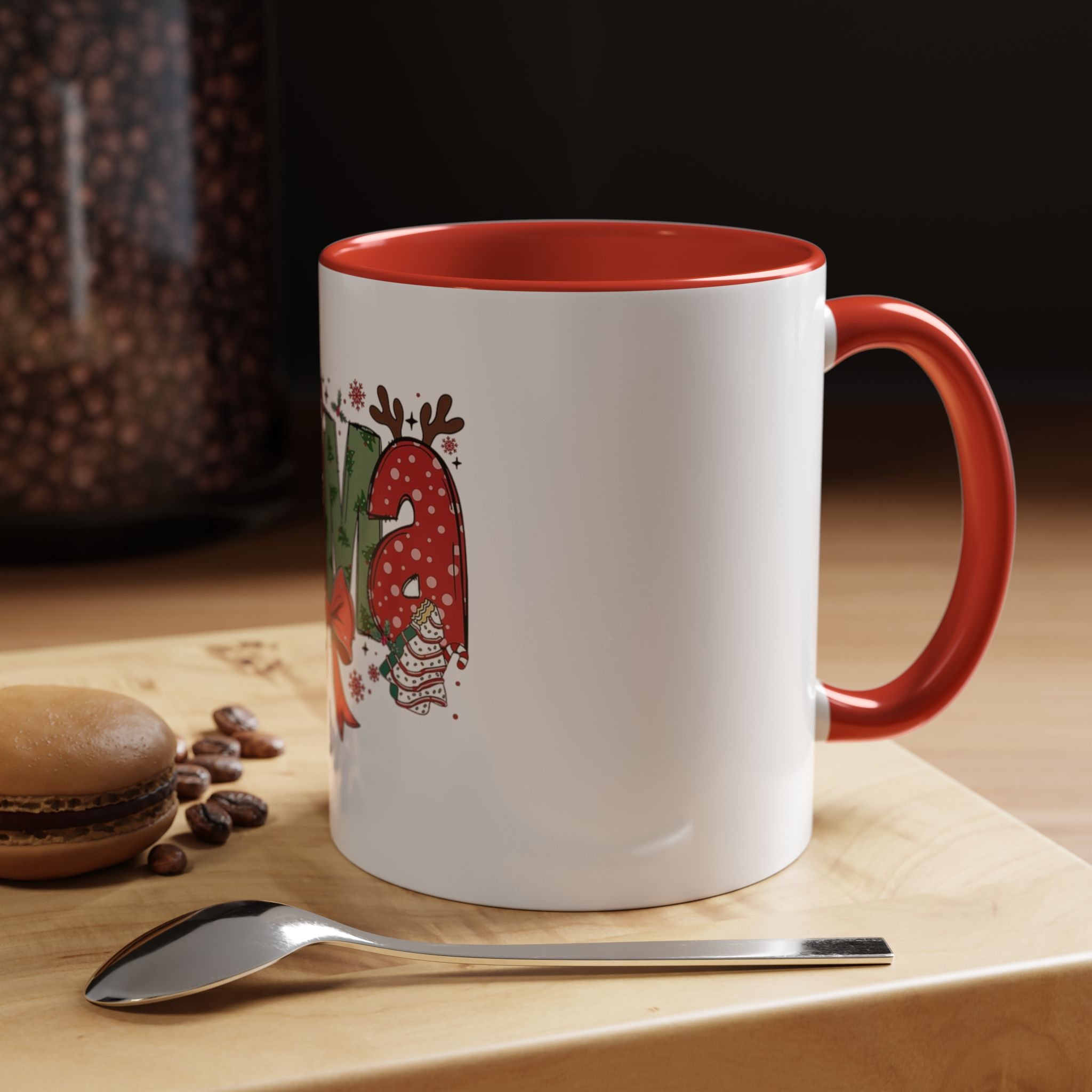 Tasse de Noël maman en ceramic  Mug (11, 15oz)