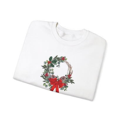 Pull à col rond  de Noël, chemise de Noël pour femme, t-shirt joyeux Noël, pull pour Noël, jolie chemise de Noël , merry christmas