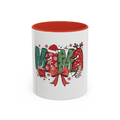 Tasse de Noël maman en ceramic  Mug (11, 15oz)